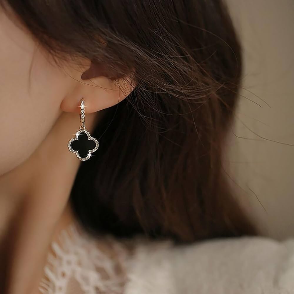 【BLACKPURPLE】[BLACKLABEL] Mystic Square Crystal Earring BLACKPURPLE】[BLACKLABEL] Mystic Square Crystal Earring